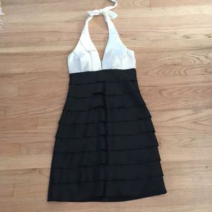 I.N. San Francisco black and white dress!